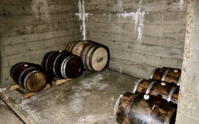 Ein weiteres Whisky Fass in der Festung Grynau