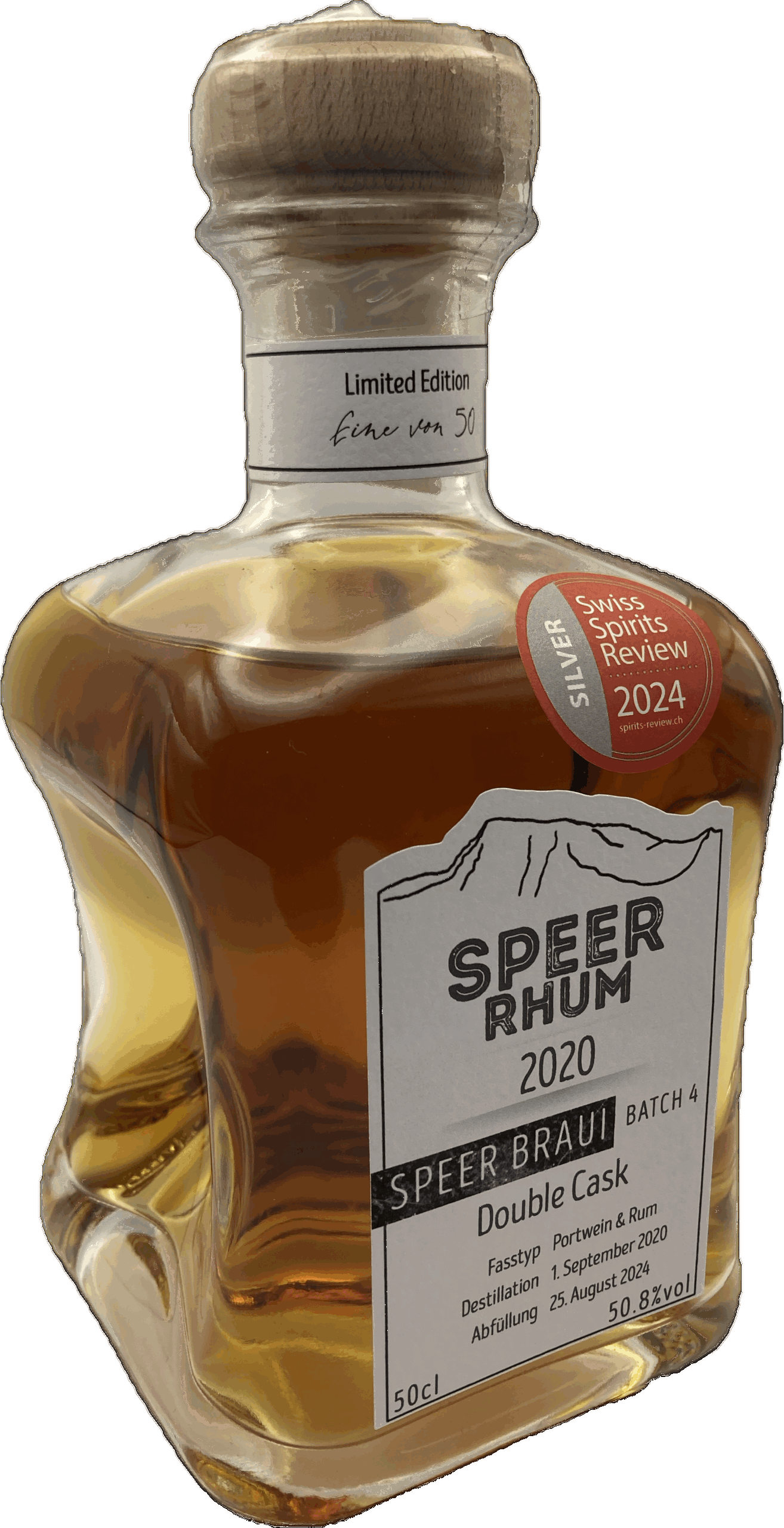 Rhum 2020 – Batch 4 Double Cask, 50-cl-Flasche, 50.8 % Vol.