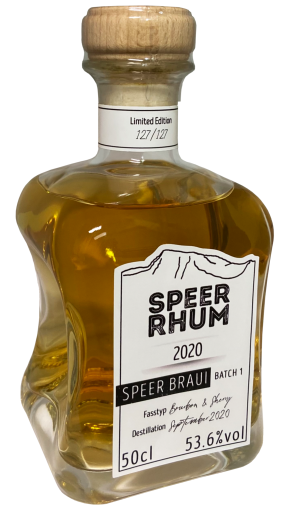 Rhum 2020 – Batch 1, 50-cl-Flasche, 53.6 % Vol.