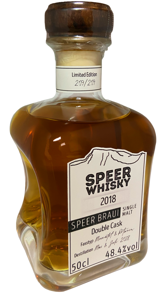 Speer-Whisky Double Cask 2018, 50-cl-Flasche, 48.4 % Vol.